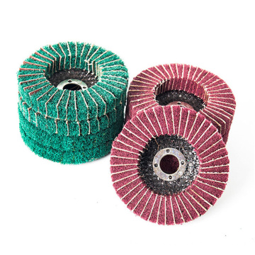 non woven flap wheel abrasive discs Scouring Pad